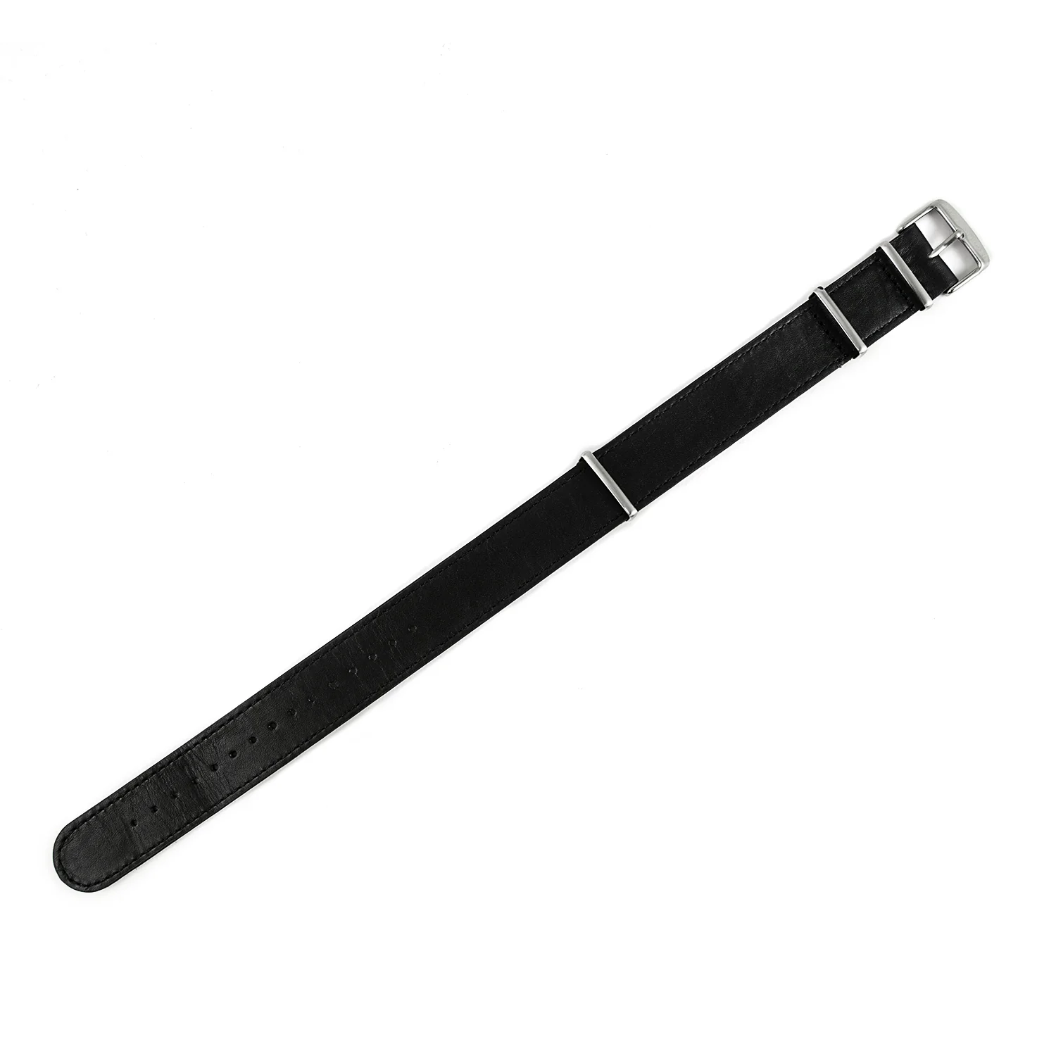 Leather DEFSTAN Strap, Black, 16mm - Image 4