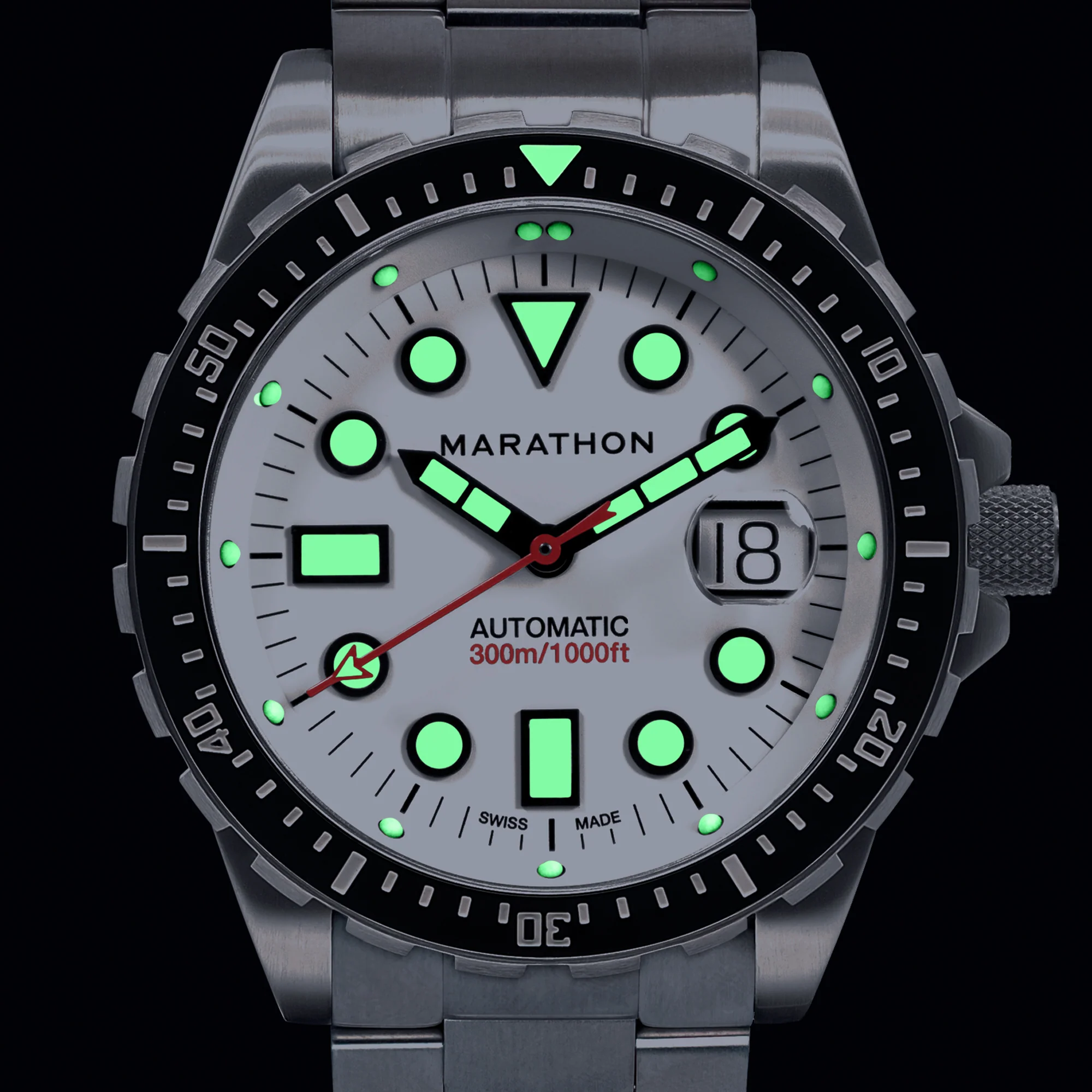 46mm Arctic Original SAR w/ Date with Stainless Steel Bracelet (OSAR-D) - Image 17