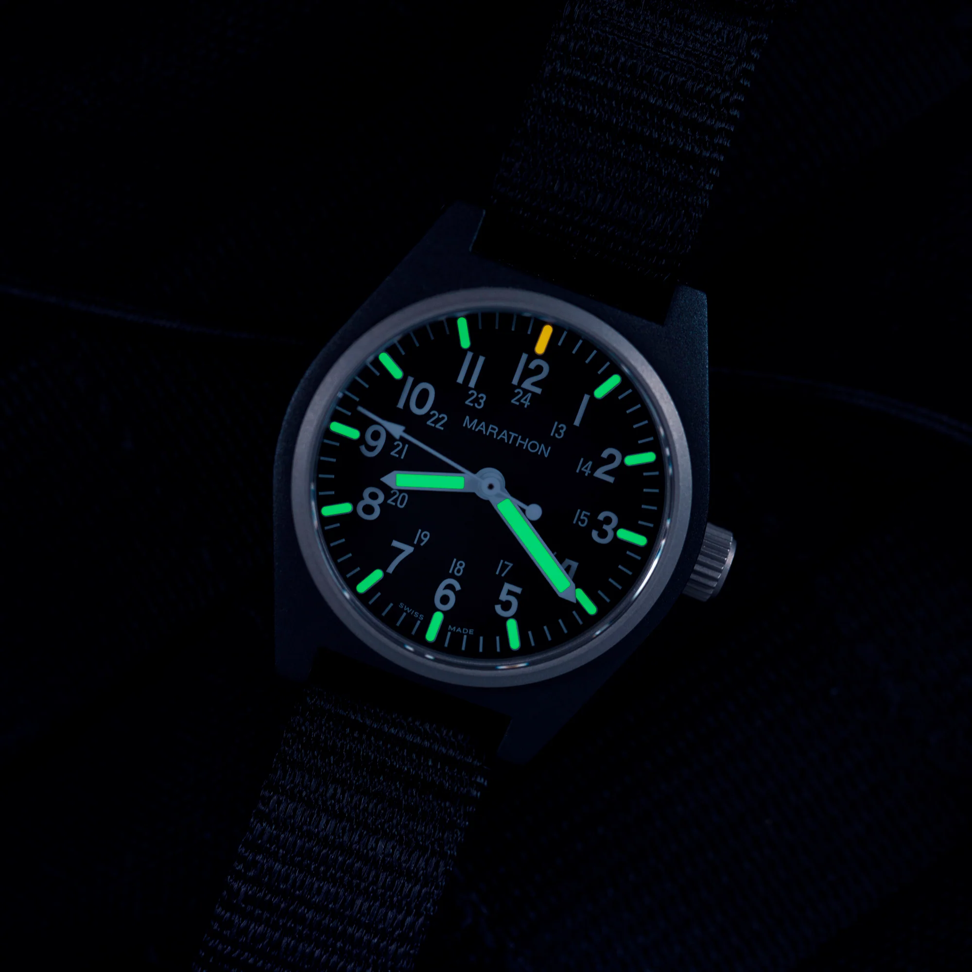 34mm Black General Purpose Quartz with MaraGlo (GPQ) - Image 9