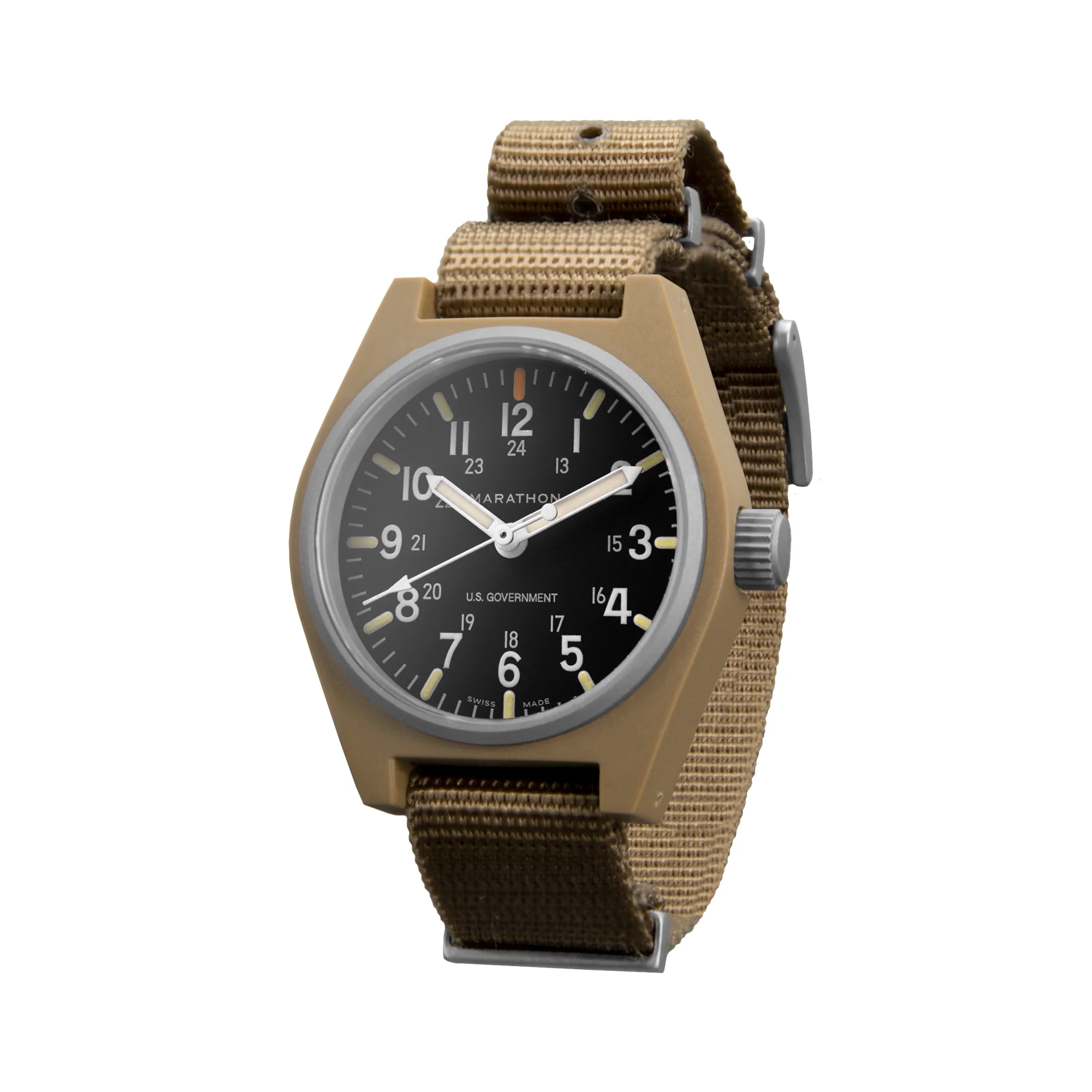 34mm Desert Tan General Purpose Quartz with MaraGlo (GPQ) - Image 14