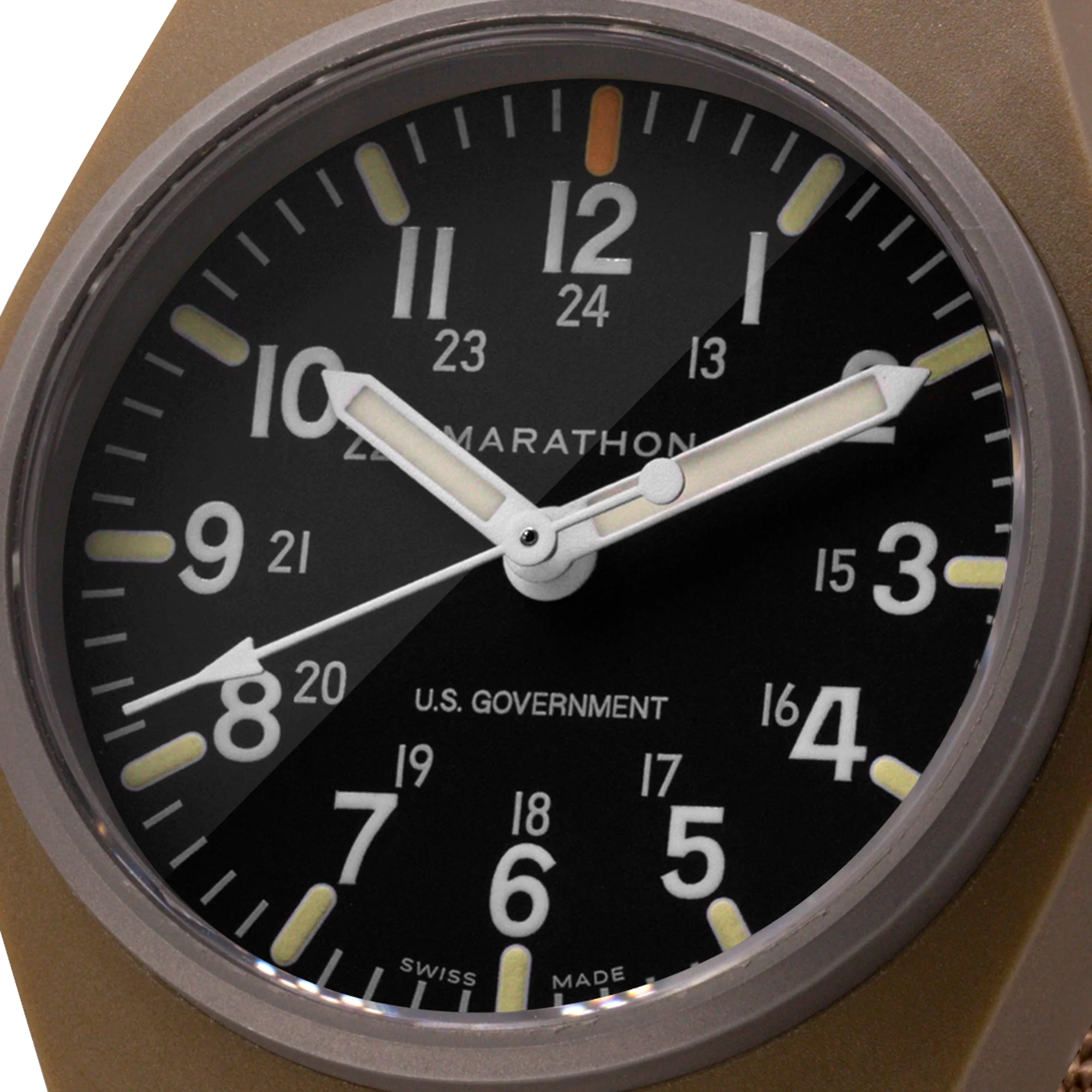 34mm Desert Tan General Purpose Quartz with MaraGlo (GPQ) - Image 18