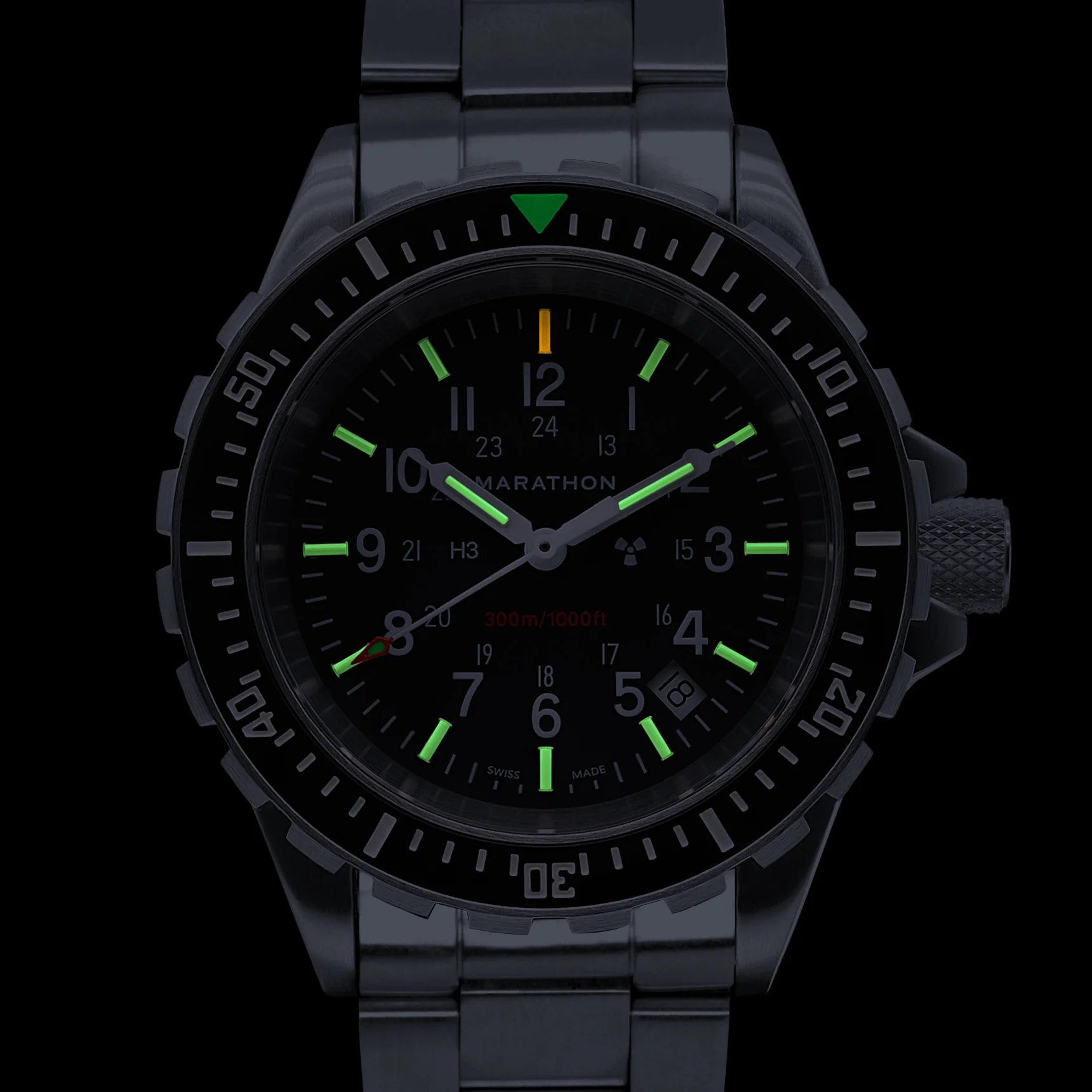 41mm Large Diver's Quartz (TSAR) with Stainless Steel Bracelet - Image 21