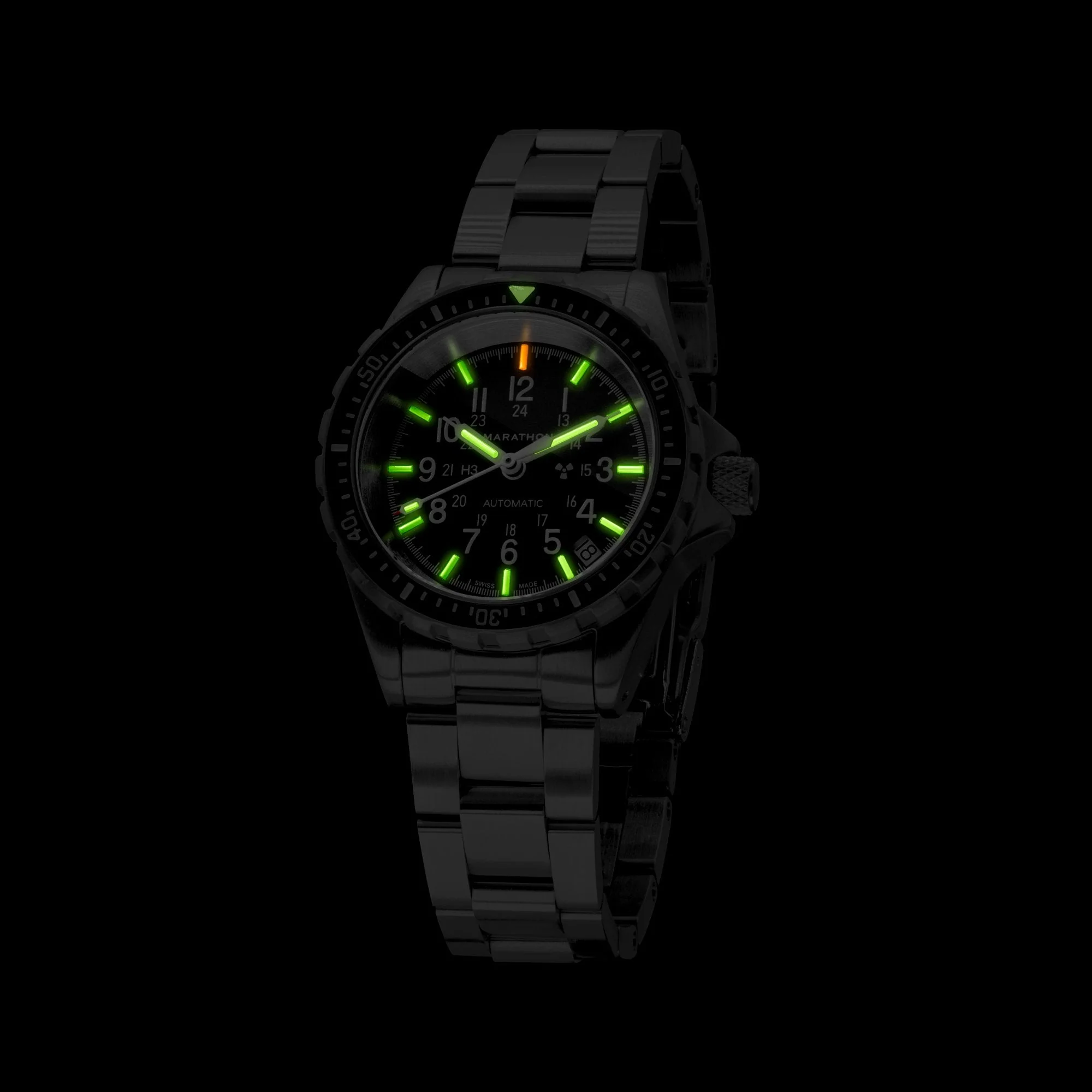 36mm Medium Diver's Automatic (MSAR Auto) with Stainless Steel Bracelet - Image 11