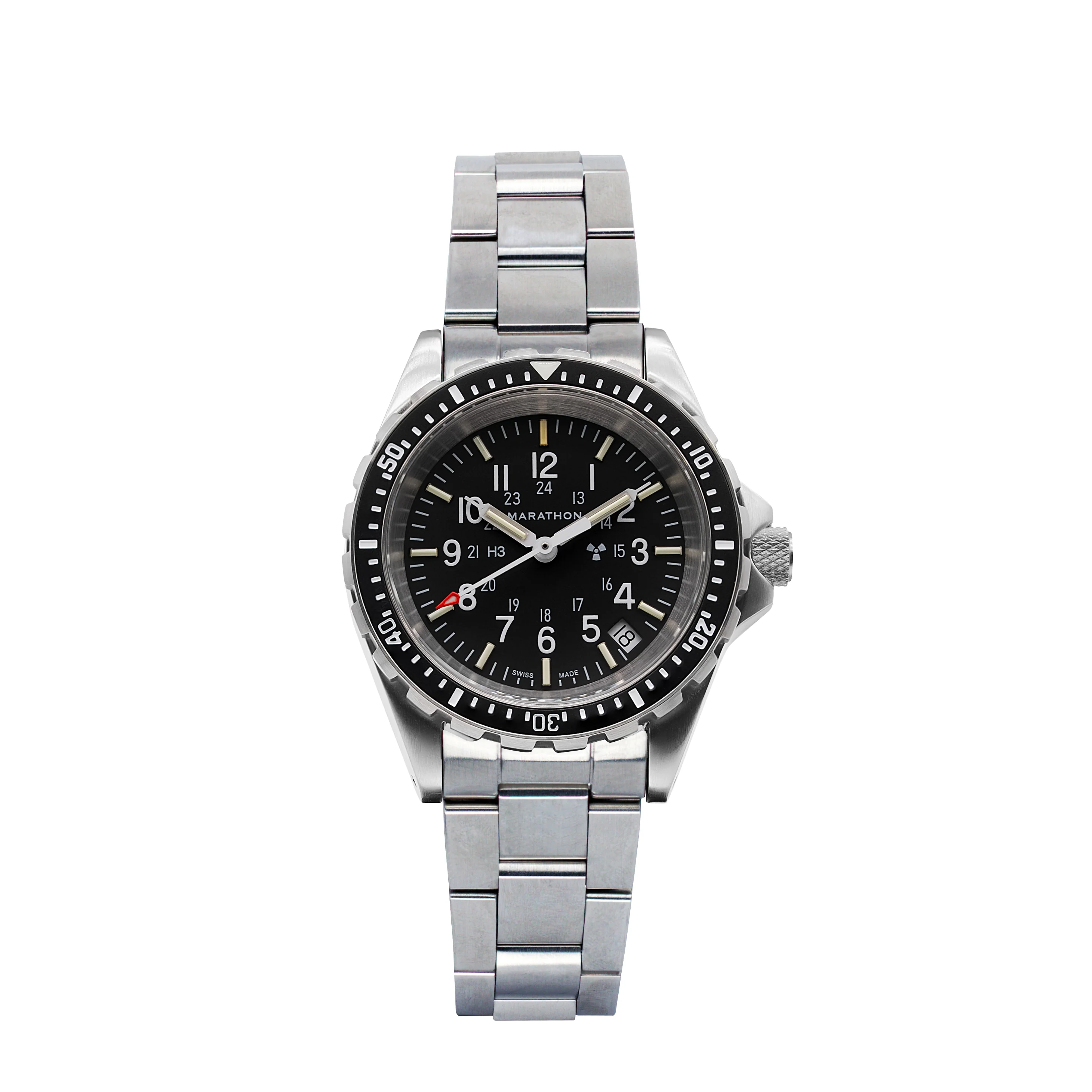 36mm Medium Diver's Quartz (MSAR Quartz) with Stainless Steel Bracelet - Image 38