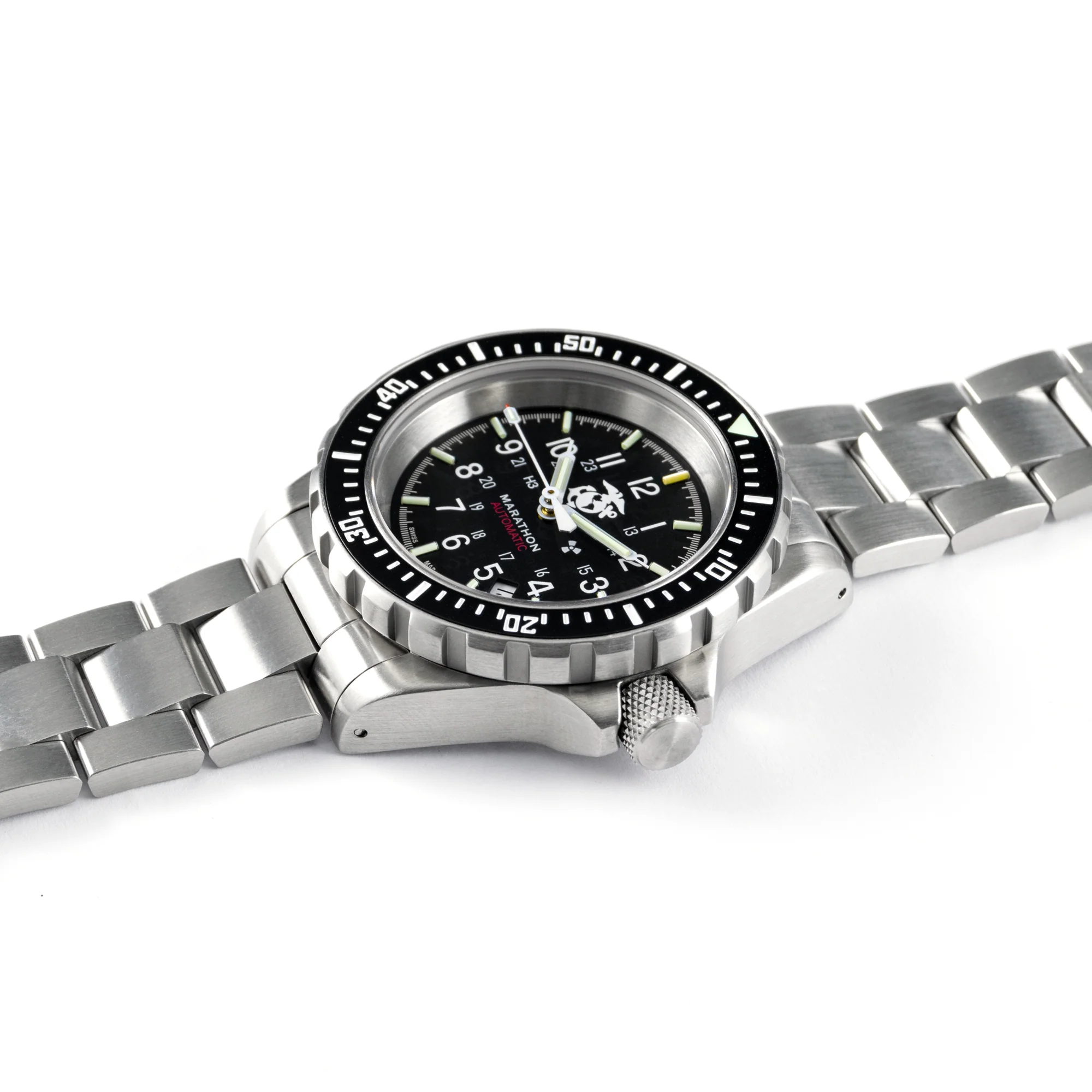 41mm Official USMC™ Large Diver's Automatic (GSAR) with Stainless Steel Bracelet - Image 7